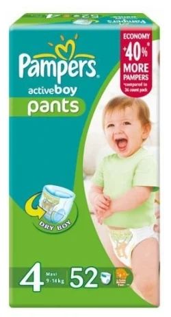 Лот: 5303783. Фото: 1. Подгузники-трусики Pampers Active... Детская гигиена