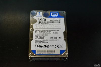 Лот: 15938019. Фото: 1. Жесткий жёсткий диск в ноутбук... Жёсткие диски (HDD)