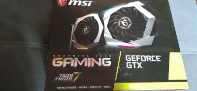 Лот: 16400667. Фото: 1. Gtx 1660 msi gaming. Видеокарты