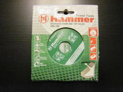 Лот: 6442123. Фото: 1. Диск алмазный Hammer 125 мм. 2... Расходные материалы, сменные насадки