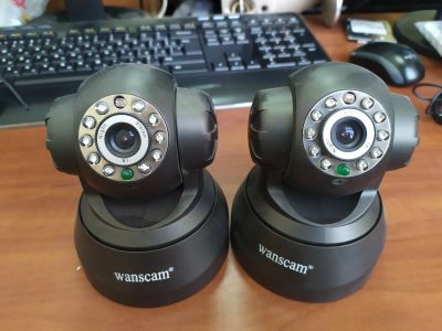 Лот: 15517466. Фото: 1. Две камеры wanscam. Видеонаблюдение