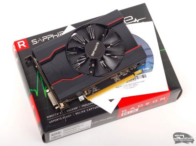 Лот: 18741501. Фото: 1. Видеокарта RX 550 Sapphire Pulse... Видеокарты