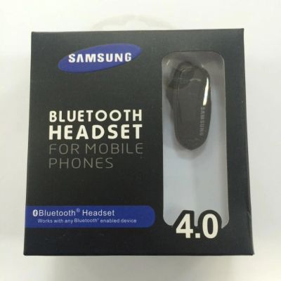 Лот: 6523797. Фото: 1. Гарнитура Bluetooth Samsung черная. Красноярск