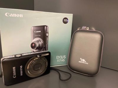 Лот: 15987945. Фото: 1. Фотоаппарат Cannon IXUS 117 HS. Цифровые компактные