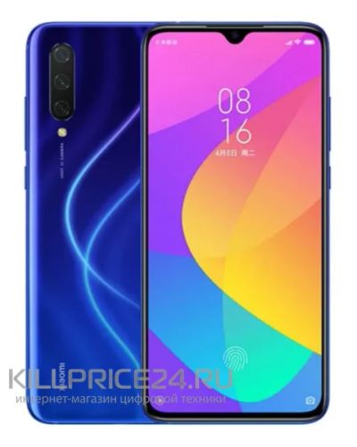 Лот: 16620551. Фото: 1. Xiaomi Mi 9 Lite 6/64GB, синий. Смартфоны