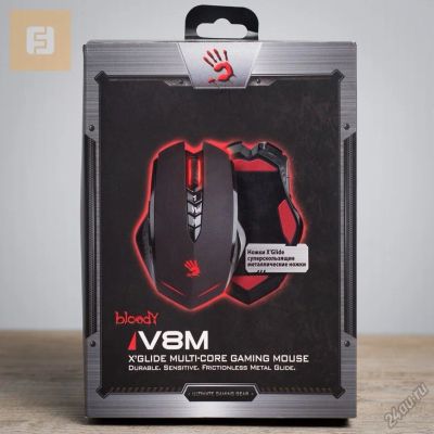 Лот: 5622252. Фото: 1. Игровая Мышь bloody v8m + Игровая... Клавиатуры и мыши