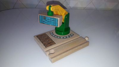 Лот: 14277677. Фото: 1. BRIO Подъёмный кран железной дороги... Машины и техника