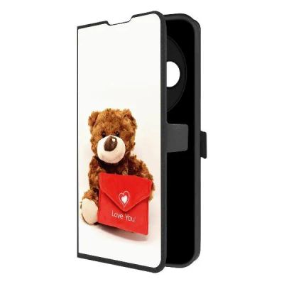 Лот: 25380664. Фото: 1. Чехол Krutoff Eco Book "Медвежонок... Чехлы, бамперы
