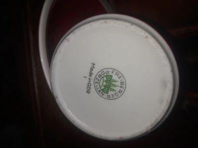 Лот: 17379866. Фото: 1. молочник с тарелкой. Другое (антиквариат)