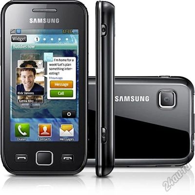 Лот: 5923955. Фото: 1. Телефон Samsung Wave 525 GT-S5250... Смартфоны