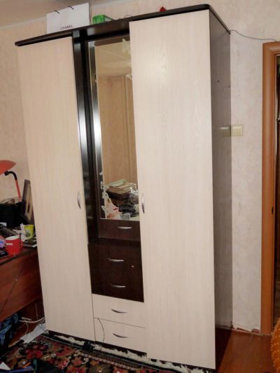 Лот: 5129885. Фото: 1. шкаф 3-х створчатый 1300*600*2200... Шкафы, шкафы-купе