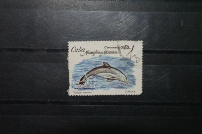 Лот: 4181893. Фото: 1. с рубля марка27 Куба фауна 1980... Марки