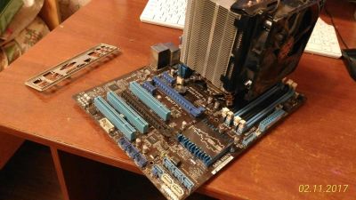 Лот: 10555064. Фото: 1. Процессор Core i5-3550 + MB Asus... Комплекты запчастей