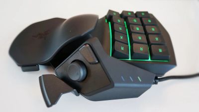 Лот: 7009616. Фото: 1. Razer tartarus black. Клавиатуры и мыши