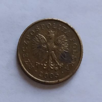 Лот: 19527234. Фото: 1. Польша 1 грош 2005. Европа