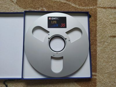 Лот: 15264145. Фото: 1. Катушка EMTEC (BASF) 27 см. Кассетные деки, магнитофоны