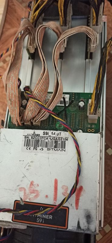 Лот: 18689029. Фото: 1. Asic antminer s9i 14 th. Майнинг фермы, товары для майнинга