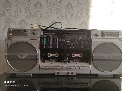 Лот: 18602498. Фото: 1. Магнитола sharp gf-575. Музыкальные центры, магнитолы