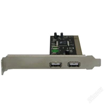 Лот: 1645133. Фото: 1. Контроллер USB 2.0 VIA 2ext. ports. Платы расширения, контроллеры, доп. порты