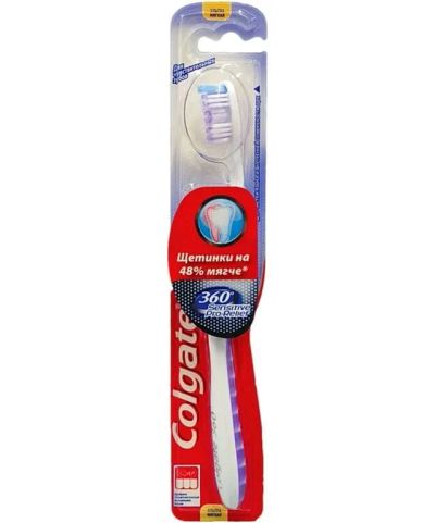 Лот: 9730933. Фото: 1. Зубная щетка Colgate "360° Sensitive... Уход за полостью рта