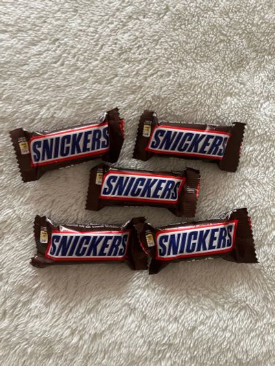 Лот: 18982638. Фото: 1. 5 конфет snickers. Шоколад, конфеты