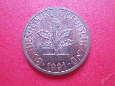Лот: 2583615. Фото: 1. Германия 1 пфенинг 1991 год. Германия и Австрия