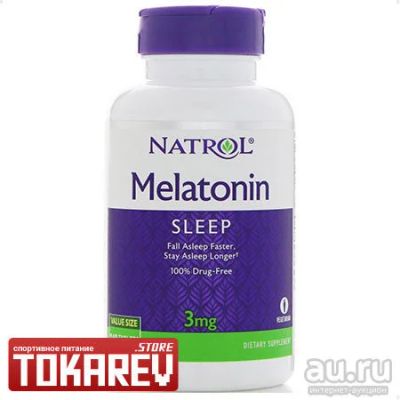 Лот: 11338865. Фото: 1. Мелатонин Natrol Melatonin (натрол... Спортивное питание, витамины