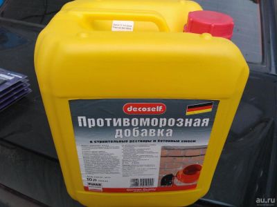 Лот: 6593800. Фото: 1. ПУФАС Противоморозная добавка... Смеси, шпатлевки, цемент