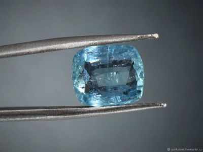 Лот: 20590906. Фото: 1. 3.27 ct. Аквамарин (Бразилия... Драгоценные и поделочные камни