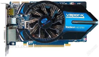 Лот: 1672456. Фото: 1. Saphire Radeon 5750 Vapor-x 1024... Видеокарты