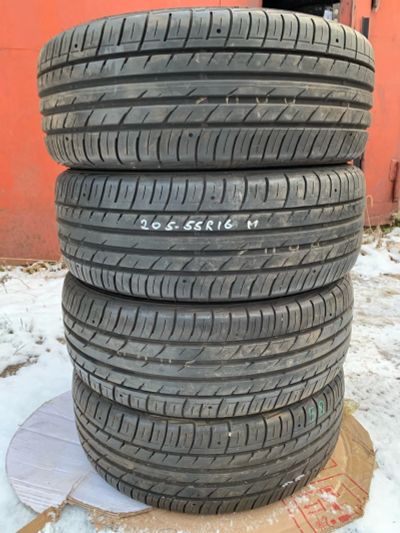 Лот: 16941808. Фото: 1. Falken Ziex ZE914, 205/55 R16... Шины