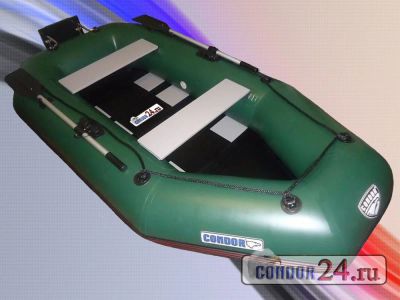 Лот: 1787626. Фото: 1. Лодка пвх «Condor» IBP 265-1 жёсткое... Красноярск