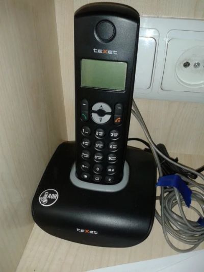 Лот: 3055658. Фото: 1. Радиотелефон Texet. DECT и радиотелефоны