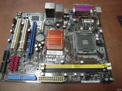 Лот: 17840975. Фото: 1. материнская плата ASUS P5N73-AM. Материнские платы