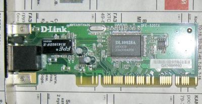 Лот: 6349511. Фото: 1. PCI сетевая карта D-Link DFE-520TX... Сетевые карты