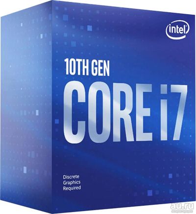 Лот: 18270549. Фото: 1. Мощнейший i7-10700f Box + Gigabite... Процессоры
