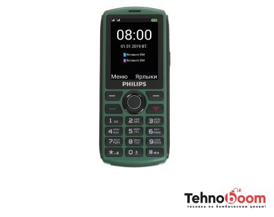 Лот: 18062628. Фото: 1. Сотовый телефон Philips Xenium... Кнопочные мобильные телефоны