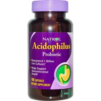 Лот: 9895181. Фото: 1. Acidophilus Probiotic 100 капс... Спортивное питание, витамины