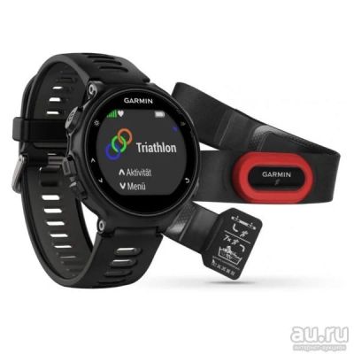 Лот: 13761911. Фото: 1. Garmin Forerunner 735XT Black... Оригинальные наручные часы