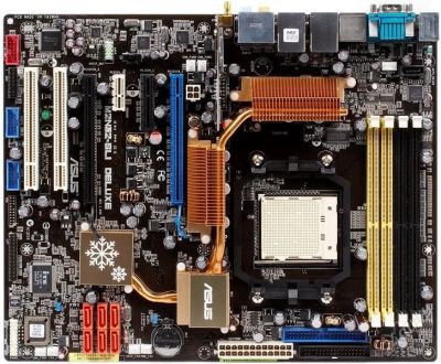 Лот: 1644126. Фото: 1. Материнская плата ASUS M2N32-SLI... Материнские платы