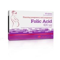 Лот: 18820653. Фото: 1. Olimp Folic Acid 30 таб. Спортивное питание, витамины