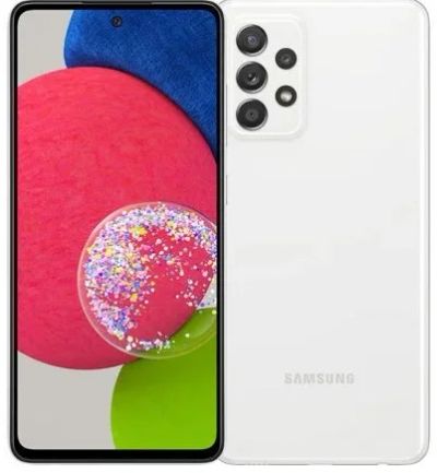 Лот: 19171576. Фото: 1. Samsung Galaxy A52 8/256Gb, Белый. Смартфоны