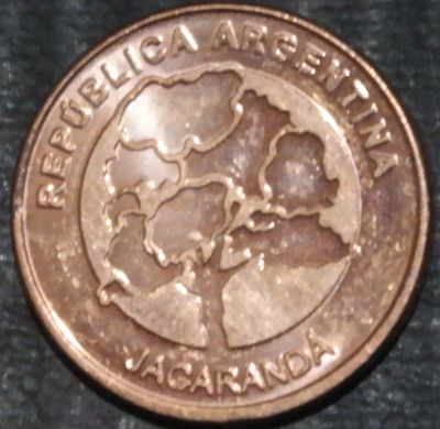 Лот: 19992554. Фото: 1. Экзотика с рубля (21718) Аргентина. Остальные страны