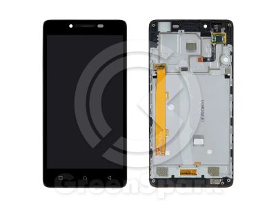 Лот: 13961694. Фото: 1. Дисплей для Lenovo A6010 в рамке... Дисплеи, дисплейные модули, тачскрины