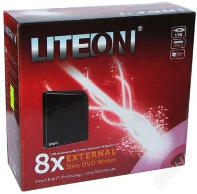 Лот: 1161041. Фото: 1. LiteOn eSAU108 - внешний компактный... Приводы CD, DVD, BR, FDD