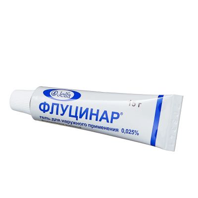 Лот: 23984859. Фото: 1. Флуцинар гель 0,025% 15г. Лекарства