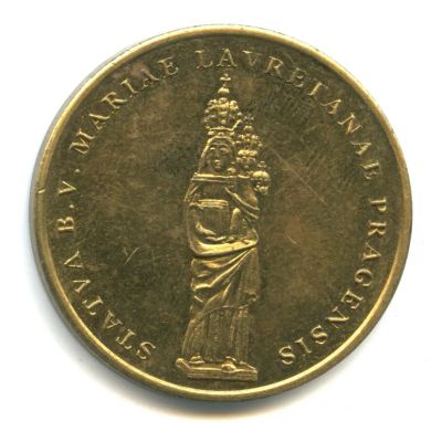Лот: 19637769. Фото: 1. Чехия Жетон Медаль Пражская Лорета... Сувенирные