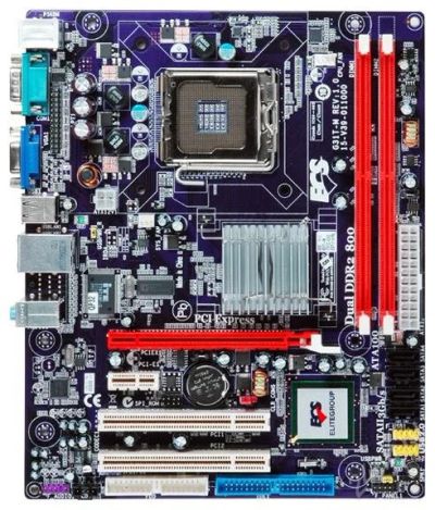 Лот: 1860109. Фото: 1. ECS G31T-M7 Soc-775 iG31 mATX... Материнские платы