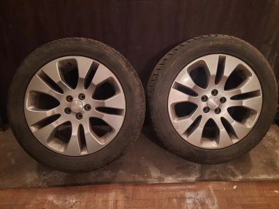 Лот: 18605847. Фото: 1. Диски и шины Subaru Outback R17. Шины на дисках