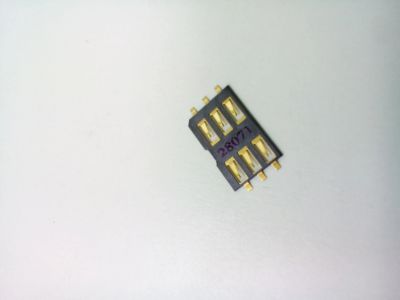 Лот: 12309562. Фото: 1. Коннектор SIM Nokia N9/X3-02/C3-01... Шлейфы, разъёмы